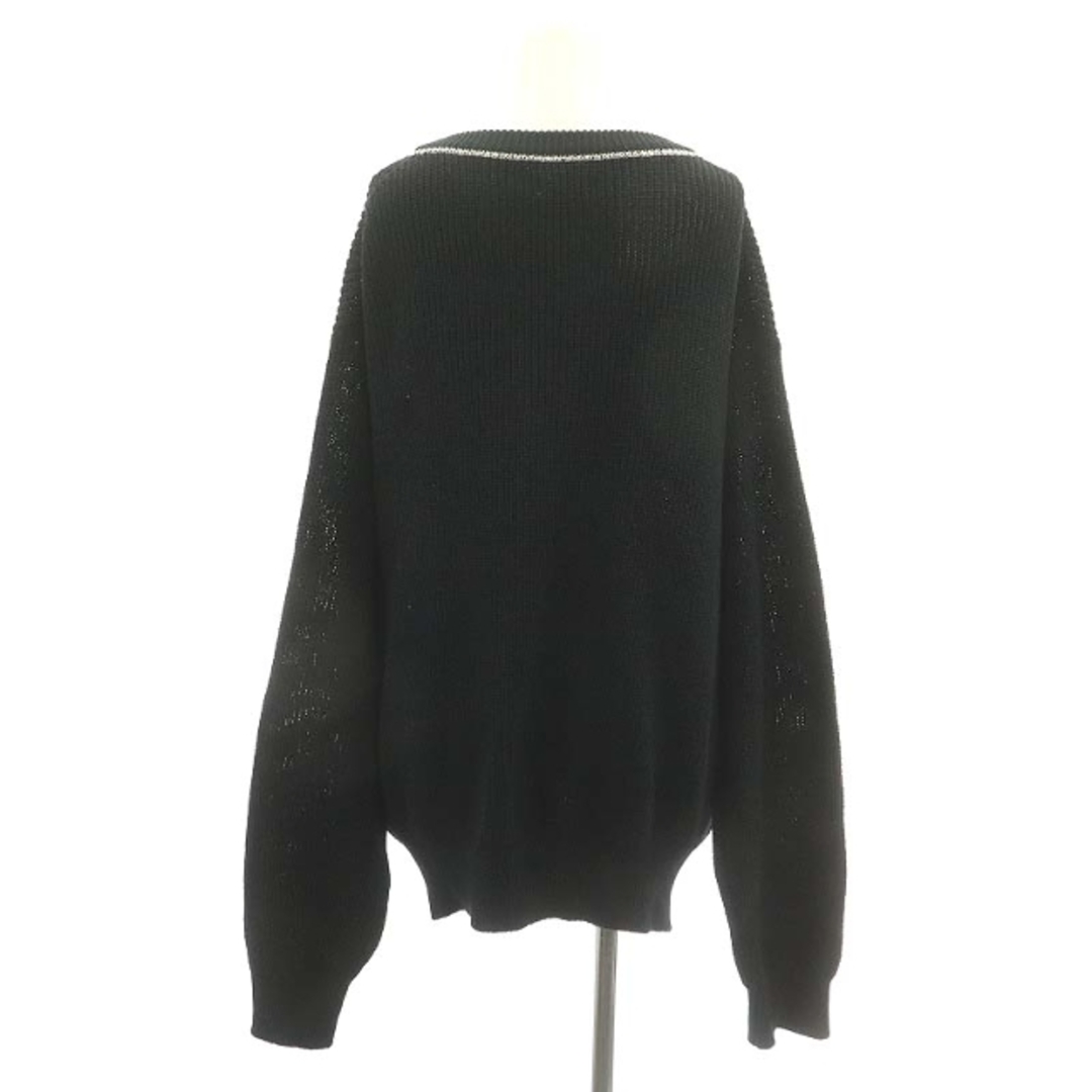 ALLEGE(アレッジ)のアレッジ 23SS Rib Cardigan リブニットカーディガン Vネック メンズのトップス(カーディガン)の商品写真