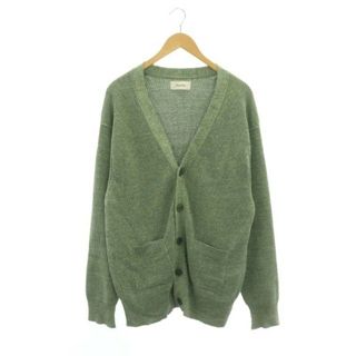 アザー(other)のアーニーパロ Linen Rib Cardigan カーディガン ニット 48(カーディガン)