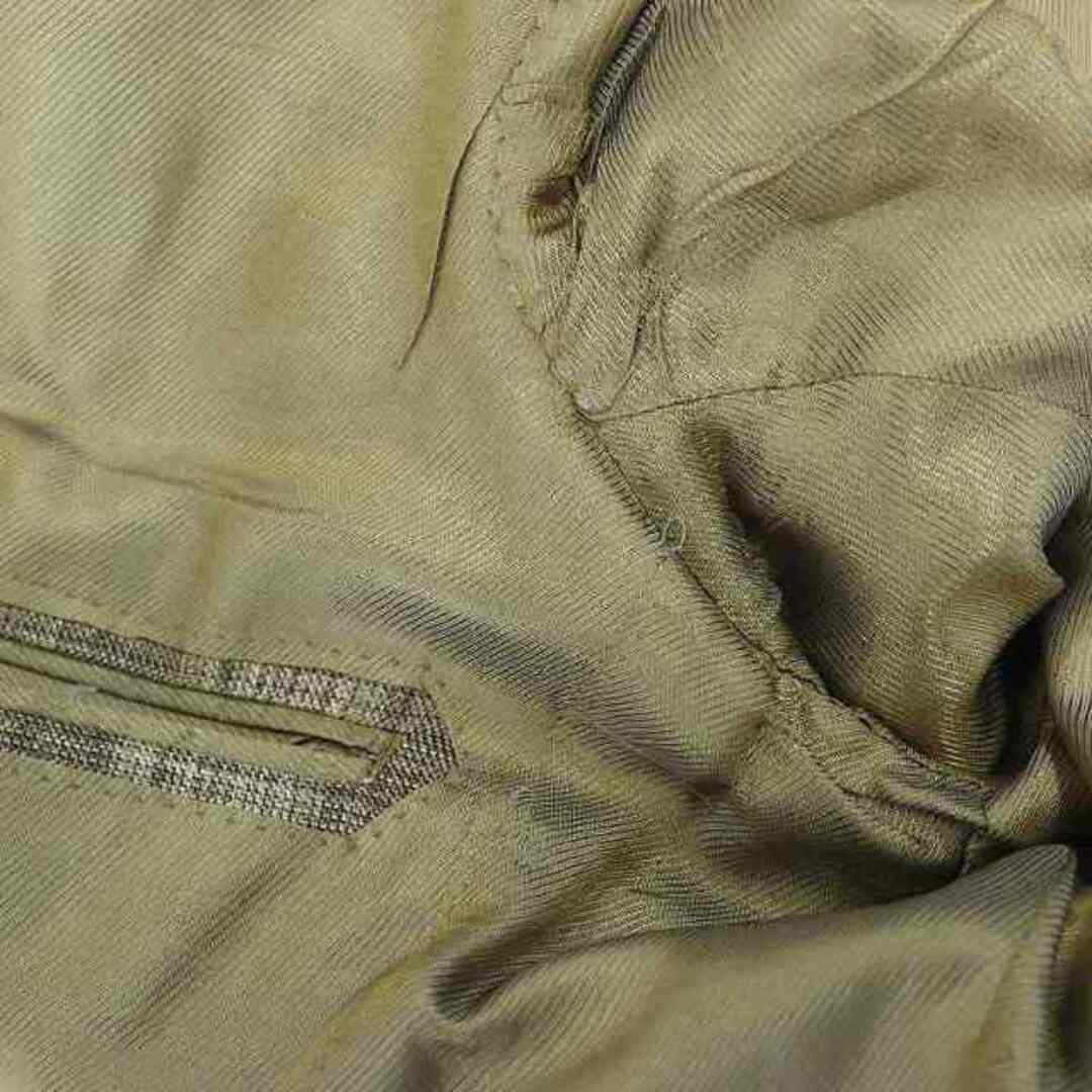 other(アザー)のルカグラシア SALVATORE リネン 3B テーラードジャケット 46 モカ メンズのジャケット/アウター(テーラードジャケット)の商品写真
