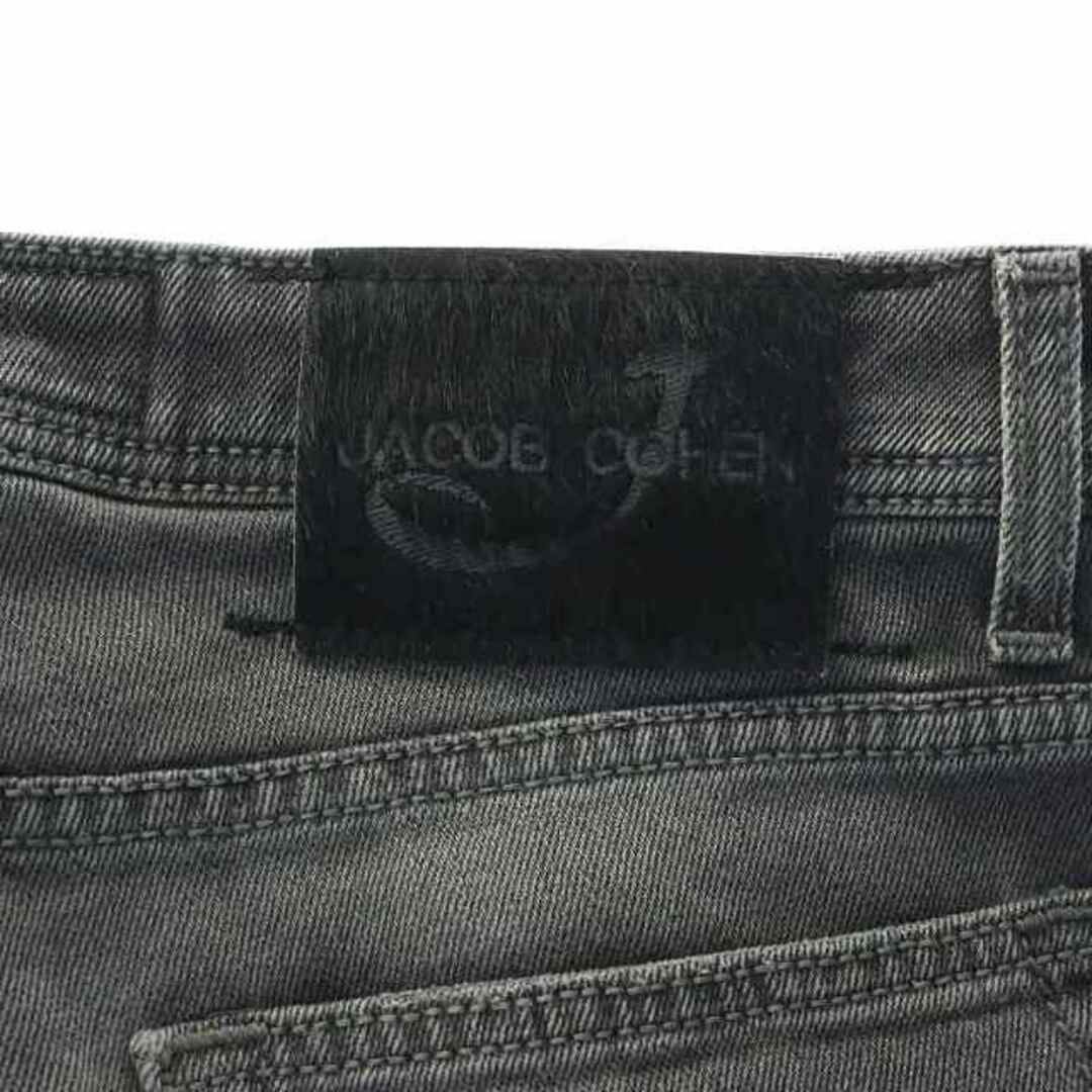 JACOB COHEN(ヤコブコーエン)のヤコブコーエン コットン ストレート パンツ ジーンズ デニム グレー J622 メンズのパンツ(デニム/ジーンズ)の商品写真