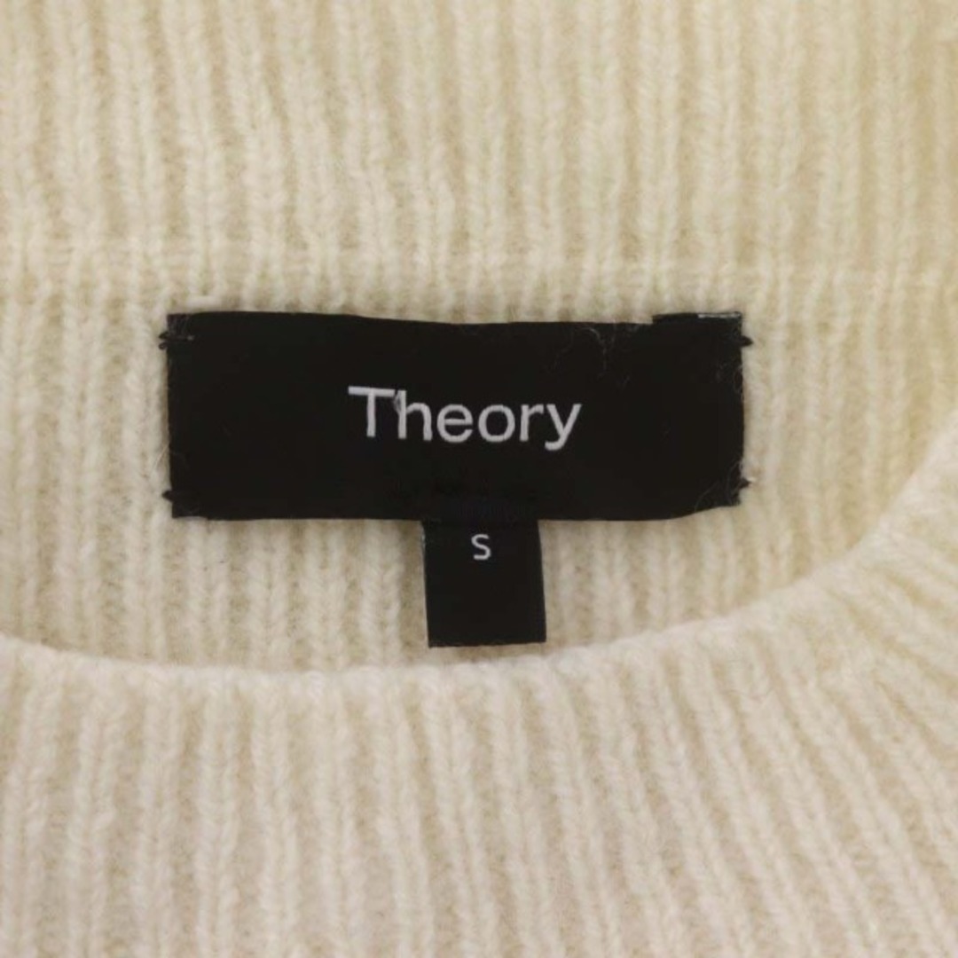 theory(セオリー)のセオリー SLV PO ニット セーター 長袖 プルオーバー ウール S 白  レディースのトップス(ニット/セーター)の商品写真