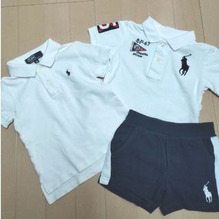 ラルフローレン(Ralph Lauren)のラルフローレン　ポロシャツ＆パンツ　80・85(Ｔシャツ)