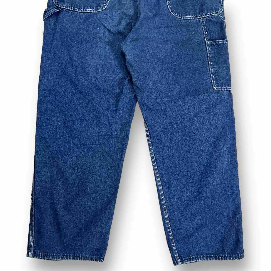 LIBERTY.(リバティ)のUSA製　LIBERTY　オーバーオール　ペインター　古着　ブルー　W42 メンズのパンツ(その他)の商品写真