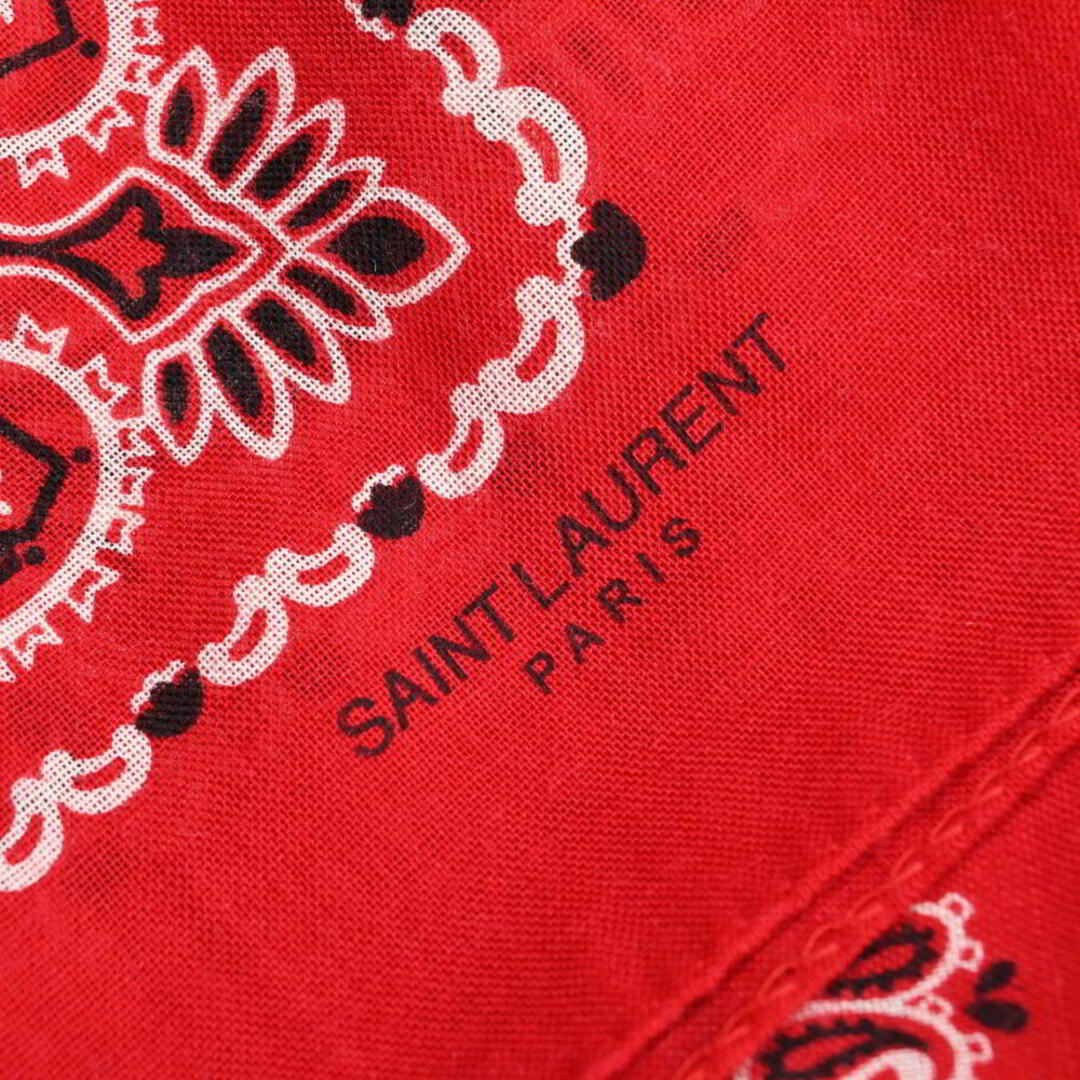 Saint Laurent(サンローラン)のSaint Laurent Paris シルク  バンダナ  レディースのファッション小物(ストール/パシュミナ)の商品写真