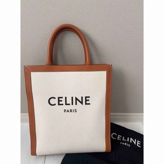 セリーヌ(celine)のCELINEプリントキャンバストートバーティカルカバ(ショルダーバッグ)