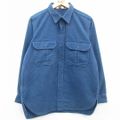 XL★古着 カベラス 長袖 ヘビー フランネル シャツ メンズ 80年代 80…