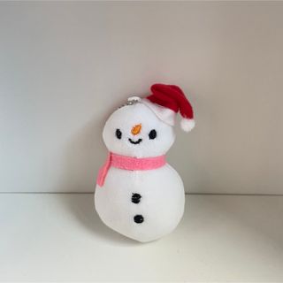 ジャニーズ(Johnny's)のSnowMan マスコット　キーホルダー　佐久間大介　ピンク　キャンドゥ(アイドルグッズ)