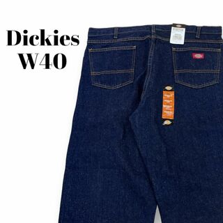 ディッキーズ(Dickies)のデッドストック　ディッキーズ　デニムパンツ　古着　インディゴブルー　W40(デニム/ジーンズ)