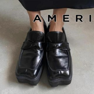 AMERI WAVE CUTTING PLATFORM LOAFER 0315(ローファー/革靴)