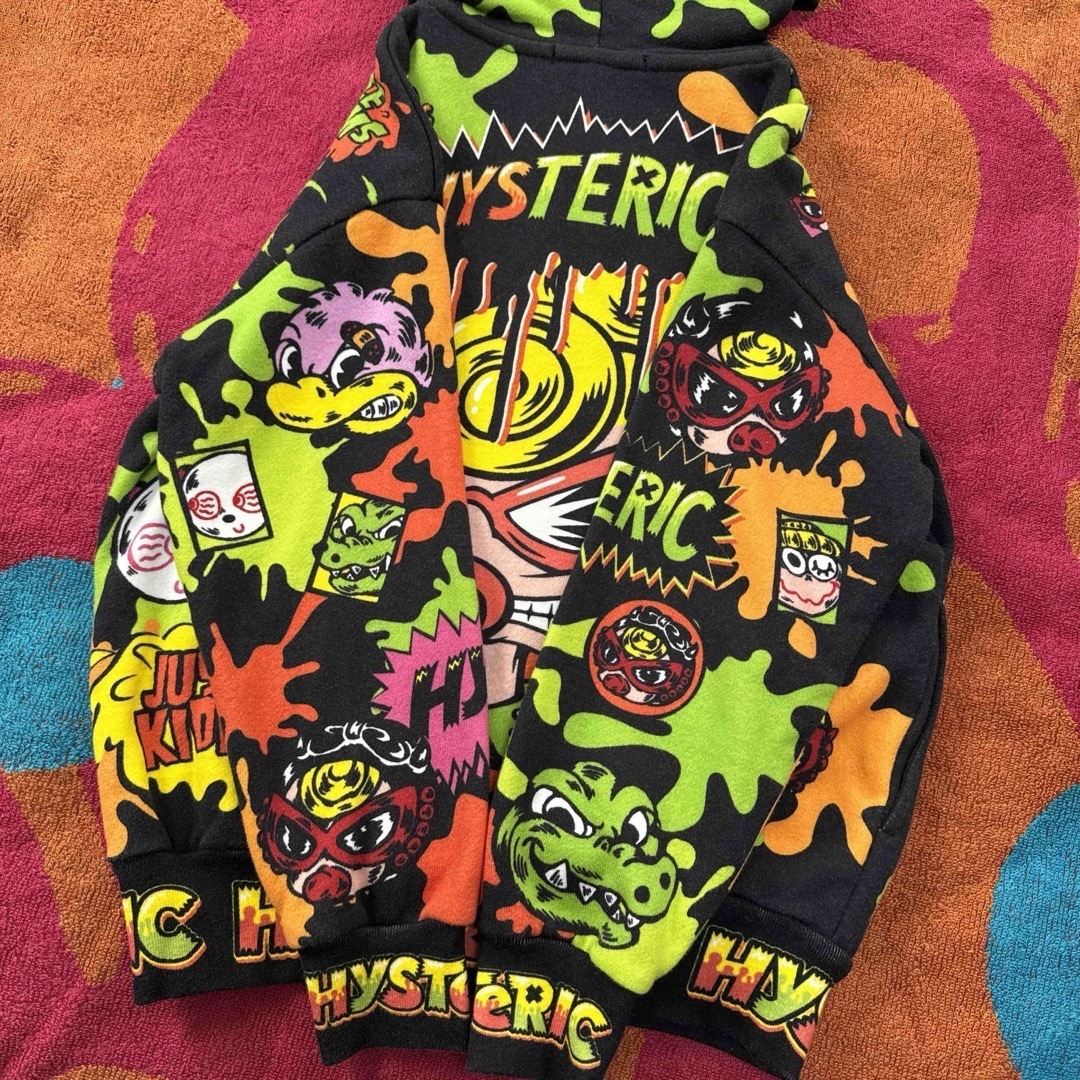 HYSTERIC MINI(ヒステリックミニ)のヒスミニ パーカー 120cm キッズ/ベビー/マタニティのキッズ服女の子用(90cm~)(ジャケット/上着)の商品写真