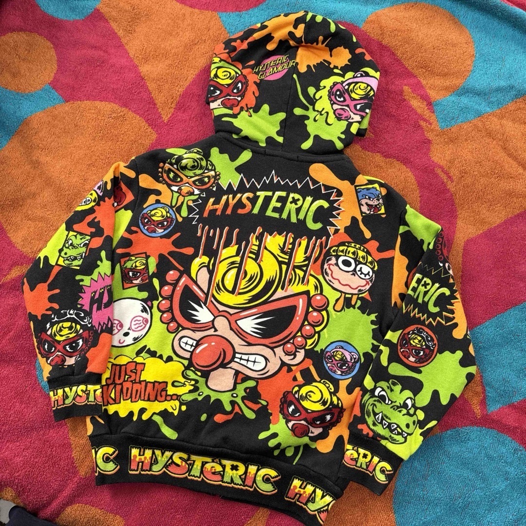 HYSTERIC MINI(ヒステリックミニ)のヒスミニ パーカー 120cm キッズ/ベビー/マタニティのキッズ服女の子用(90cm~)(ジャケット/上着)の商品写真