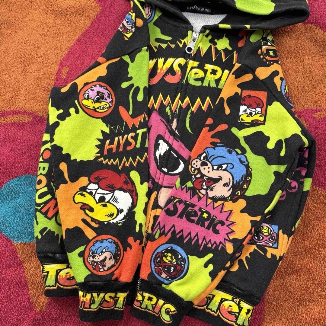 HYSTERIC MINI(ヒステリックミニ)のヒスミニ パーカー 120cm キッズ/ベビー/マタニティのキッズ服女の子用(90cm~)(ジャケット/上着)の商品写真