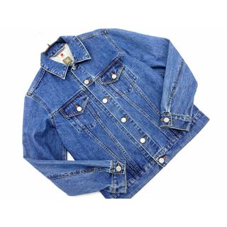 バックナンバー(BACK NUMBER)のBACK NUMBER バックナンバー KAIHARA DENIM 和紙 Gジャン デニム ジャケット sizeM/紺 ■◇ メンズ(Gジャン/デニムジャケット)