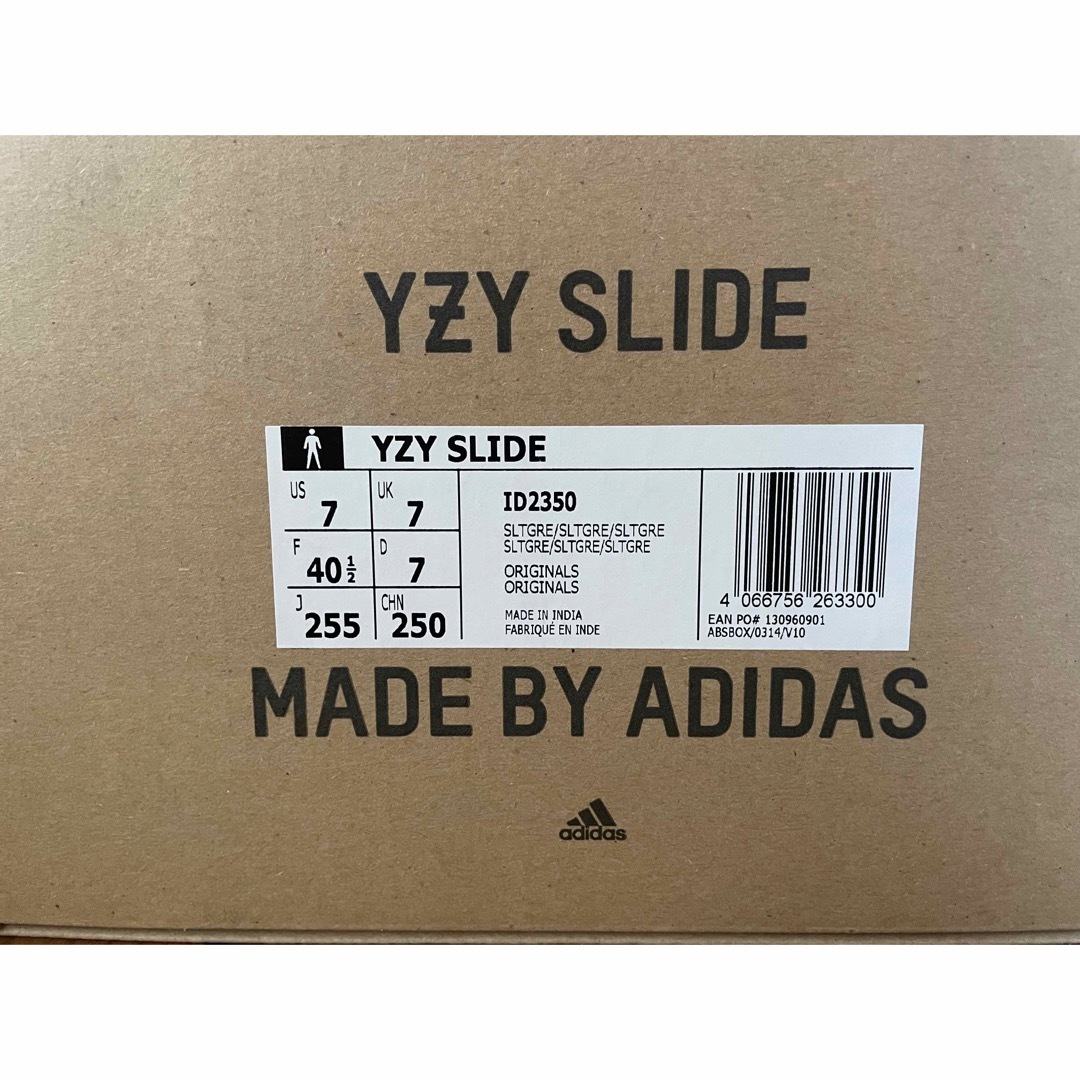 YEEZY（adidas）(イージー)の国内 adidas YEEZY Slide Slate アディダス イージー メンズの靴/シューズ(サンダル)の商品写真