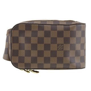 ルイヴィトン(LOUIS VUITTON)の【LOUIS VUITTON】ルイ・ヴィトン ジェロニモス N51994 ダミエキャンバス CA0094 ユニセックス ウエストバッグ(ボディバッグ/ウエストポーチ)