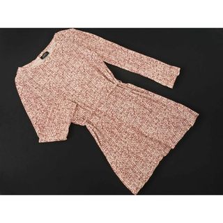 A.P.C - A.P.C. アーペーセー リネン混 ウエストリボン Aライン ワンピース sizeXS/白ｘ赤 ■◇ レディース