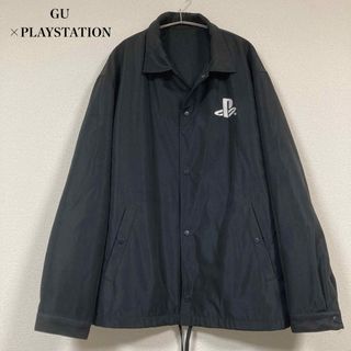 GU - 【即完売品】 GU×PLAYSTATION コラボコーチジャケット ビッグサイズ