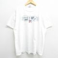 XL★古着 フィラ FILA 半袖 ビンテージ Tシャツ メンズ 90年代 9…