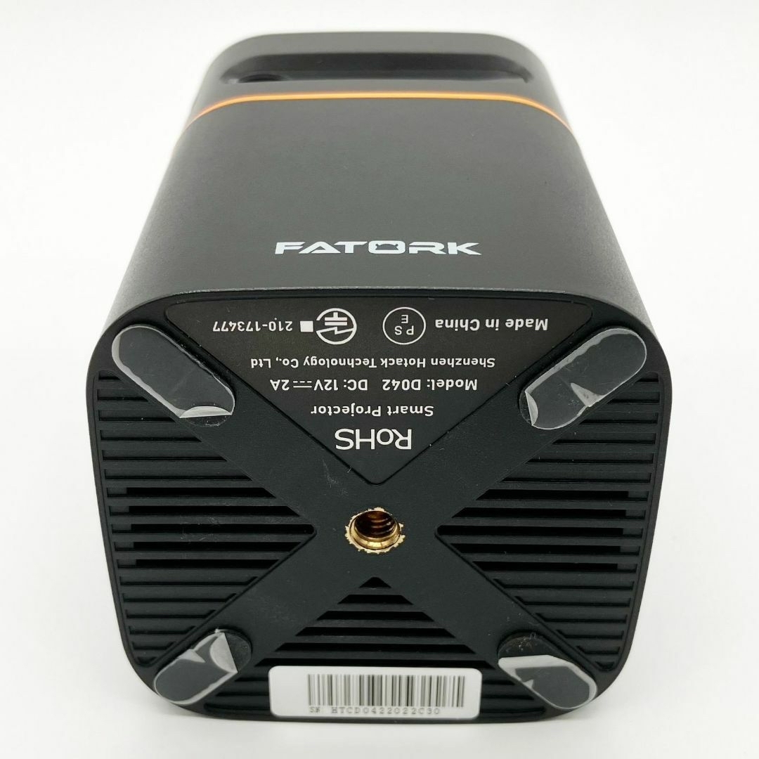 ■ほぼ新品■ FATORK モバイルプロジェクター スマホ/家電/カメラのテレビ/映像機器(プロジェクター)の商品写真
