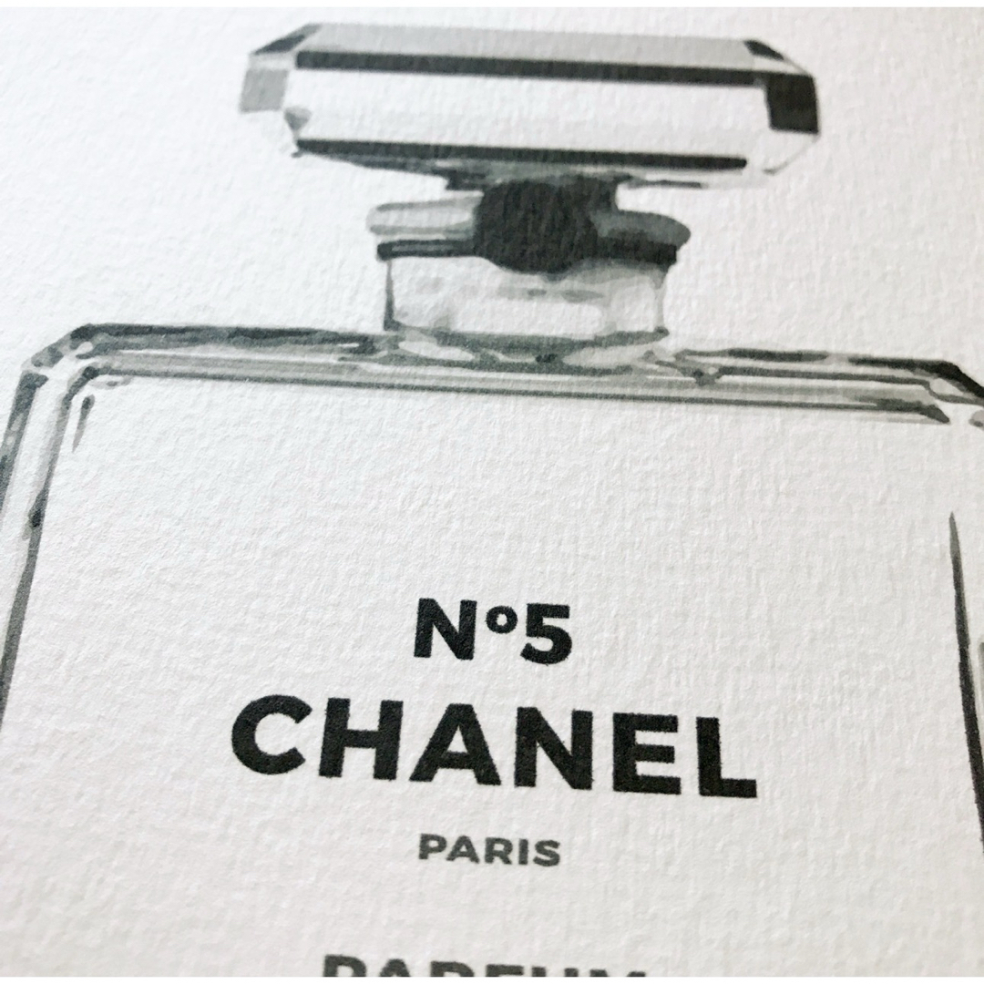 【0042】2Lサイズ　香水がモチーフのアートポスター 海外インテリア ハンドメイドのインテリア/家具(インテリア雑貨)の商品写真