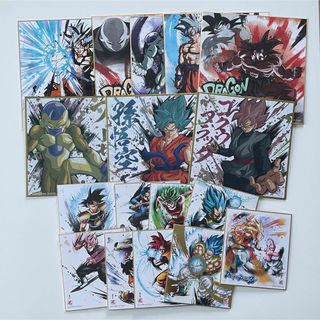 ドラゴンボール - 【美品】ドラゴンボール 色紙アート 大中小 全17枚 鳥山明