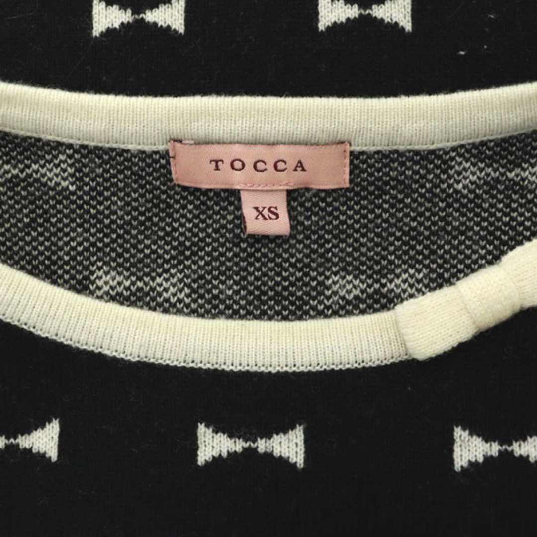 TOCCA(トッカ)のトッカ 23AW BOWTIFUL KNIT ニット セーター 長袖 リボン レディースのトップス(ニット/セーター)の商品写真