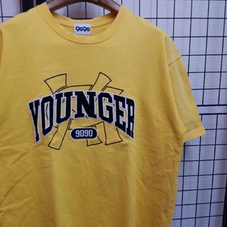 9090 × YOUNGER SONG College Tee カレッジTシャツ(Tシャツ/カットソー(半袖/袖なし))