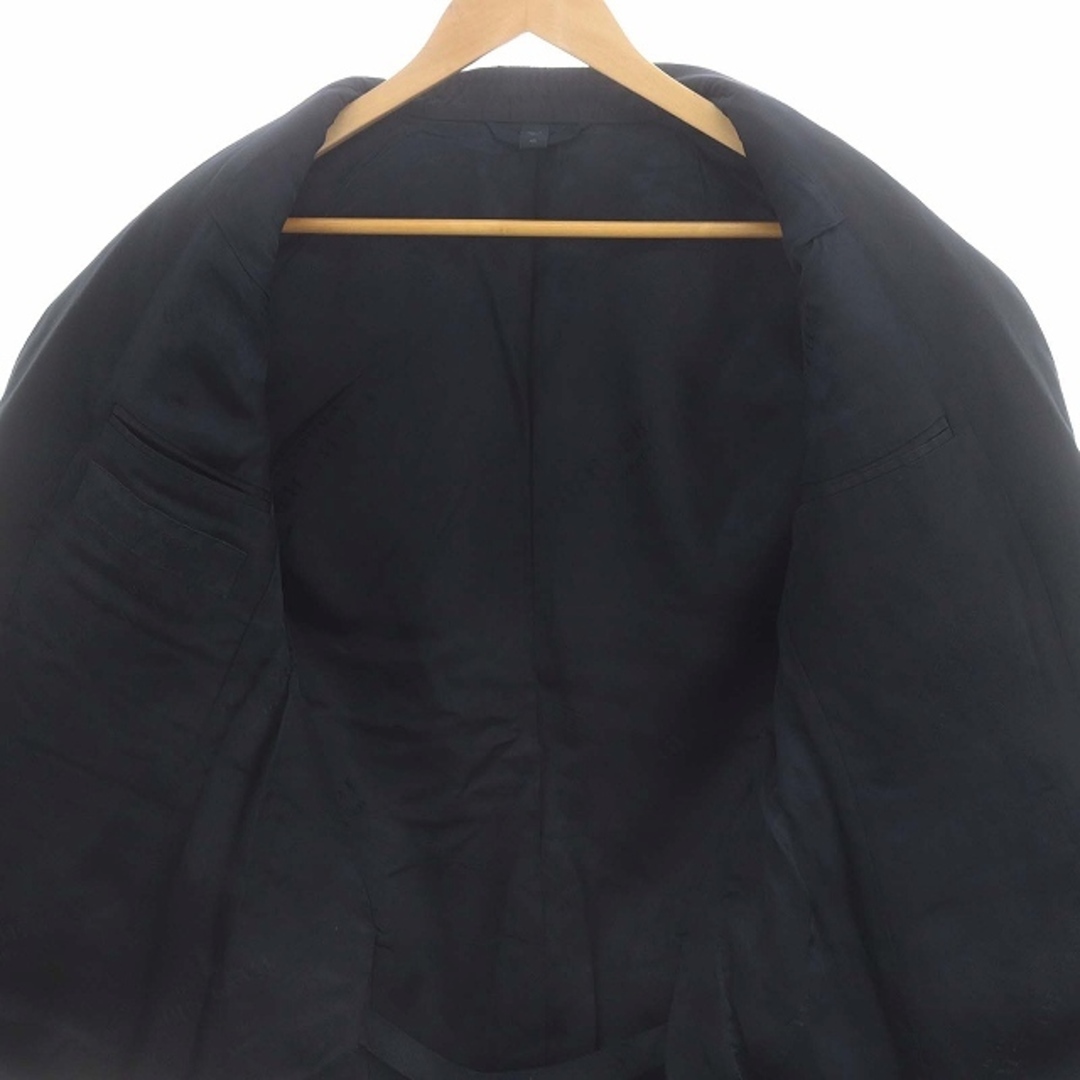 BURBERRY(バーバリー)のバーバリー プローサム テーラードジャケット 2B 総裏地 46 黒 メンズのジャケット/アウター(テーラードジャケット)の商品写真