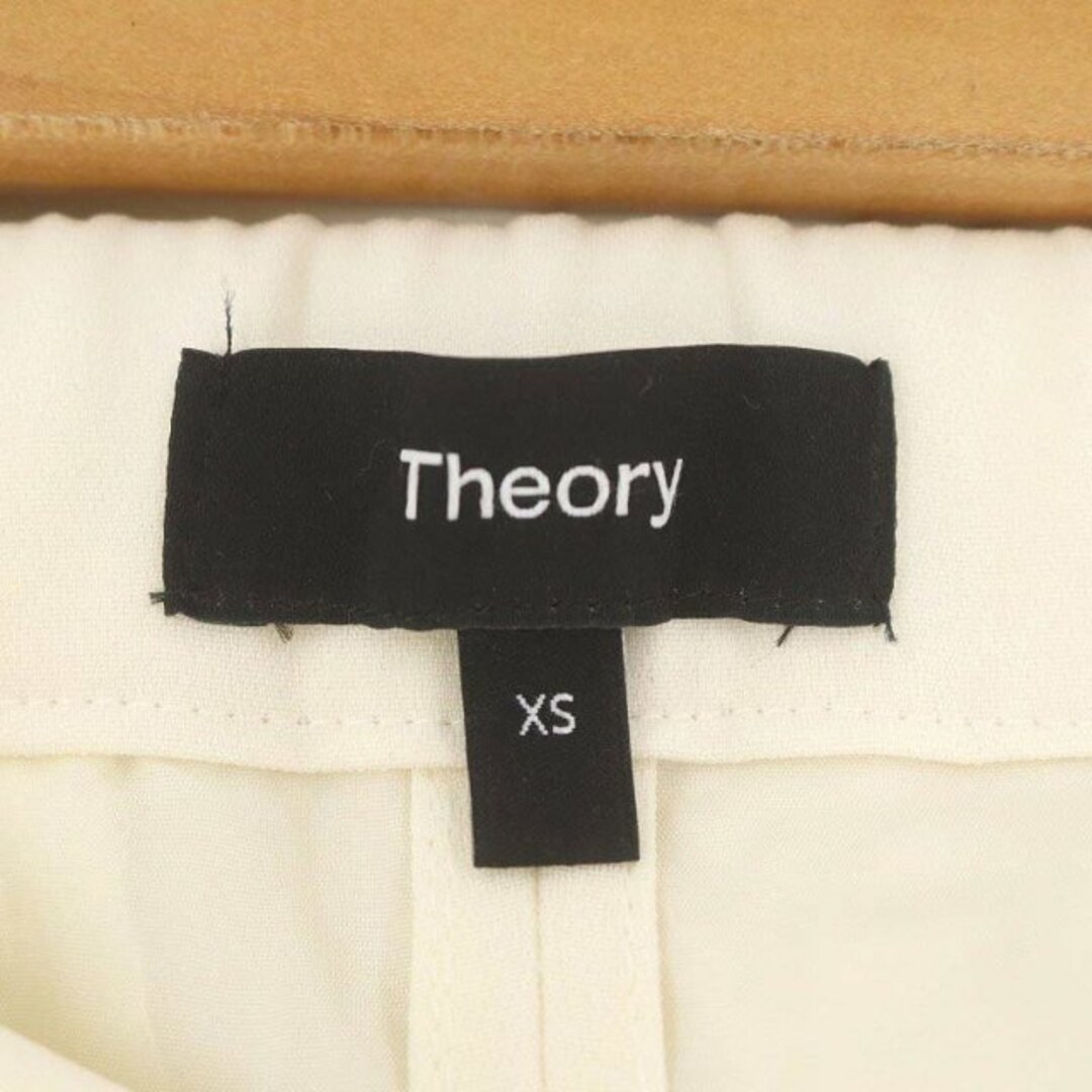 theory(セオリー)のセオリー パンツ テーパード ワイドストレート イージー XS オフホワイト レディースのパンツ(その他)の商品写真