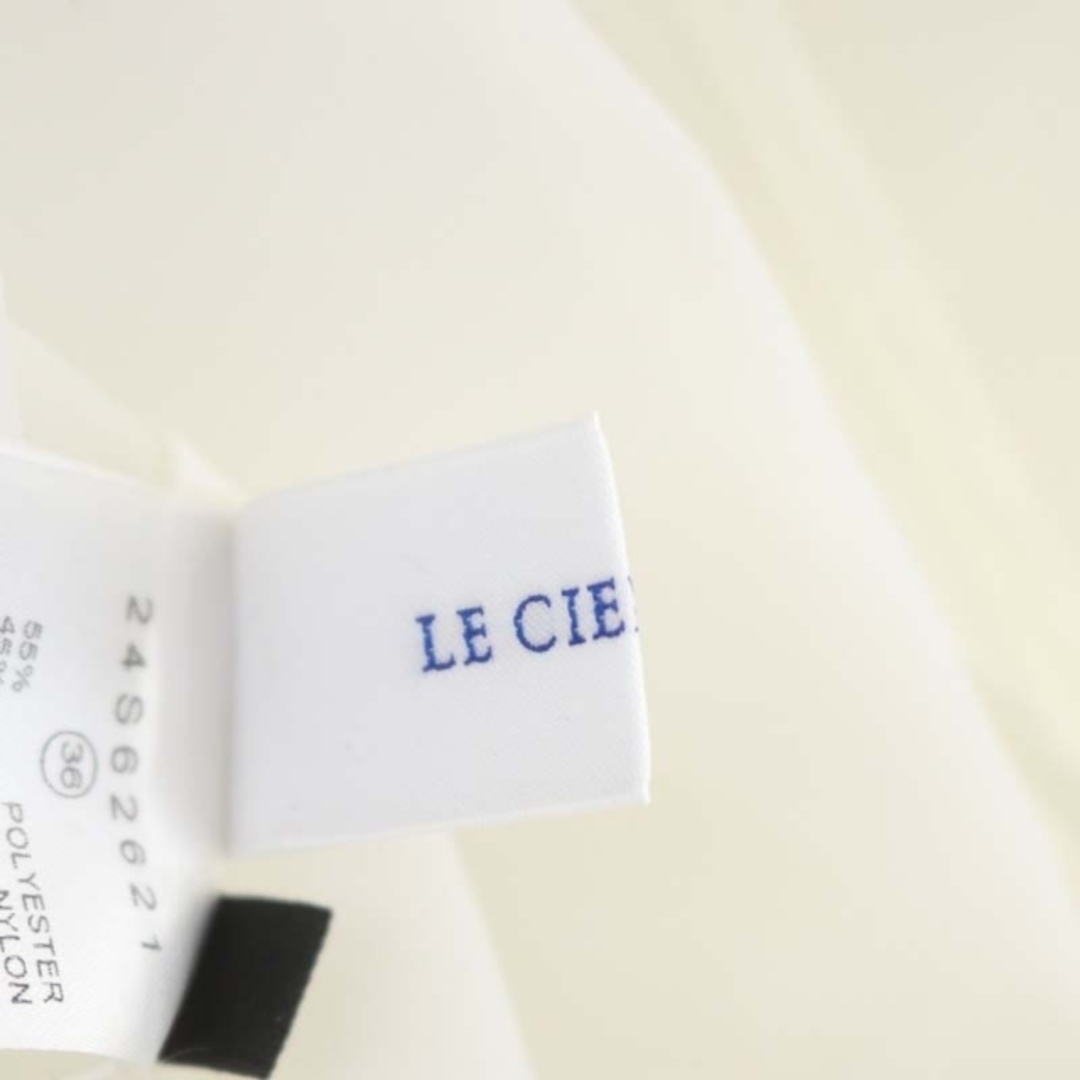 LE CIEL BLEU(ルシェルブルー)のルシェルブルー オーガンザオーバーレイTEE Tシャツ レイヤード カットソー レディースのトップス(Tシャツ(半袖/袖なし))の商品写真