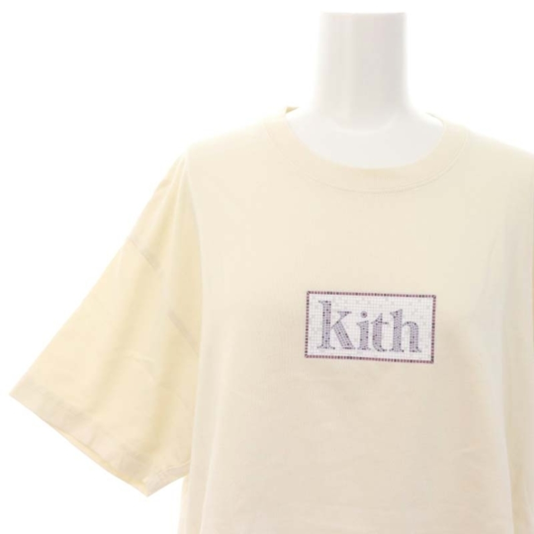 other(アザー)のキス ロゴプリントTシャツ カットソー 半袖 プルオーバー コットン M レディースのトップス(Tシャツ(半袖/袖なし))の商品写真