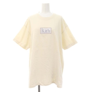 キス ロゴプリントTシャツ カットソー 半袖 プルオーバー コットン M