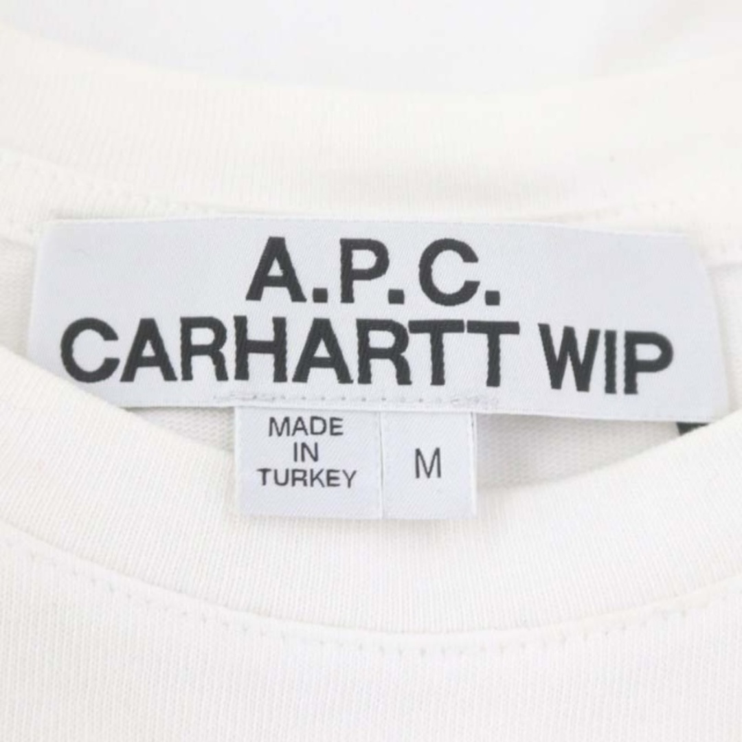 A.P.C(アーペーセー)のアーペーセー  Carhartt WIP フロントロゴTシャツ 半袖 M レディースのトップス(Tシャツ(半袖/袖なし))の商品写真