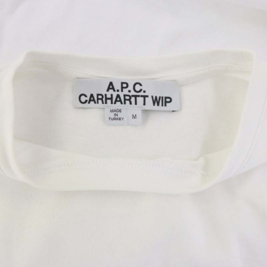 A.P.C(アーペーセー)のアーペーセー  Carhartt WIP フロントロゴTシャツ 半袖 M レディースのトップス(Tシャツ(半袖/袖なし))の商品写真