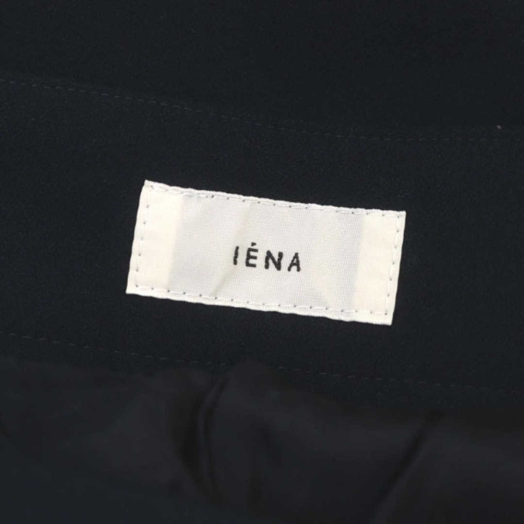 IENA - イエナ IENA ジョーゼットクロップドパンツ テーパード 38 M 紺