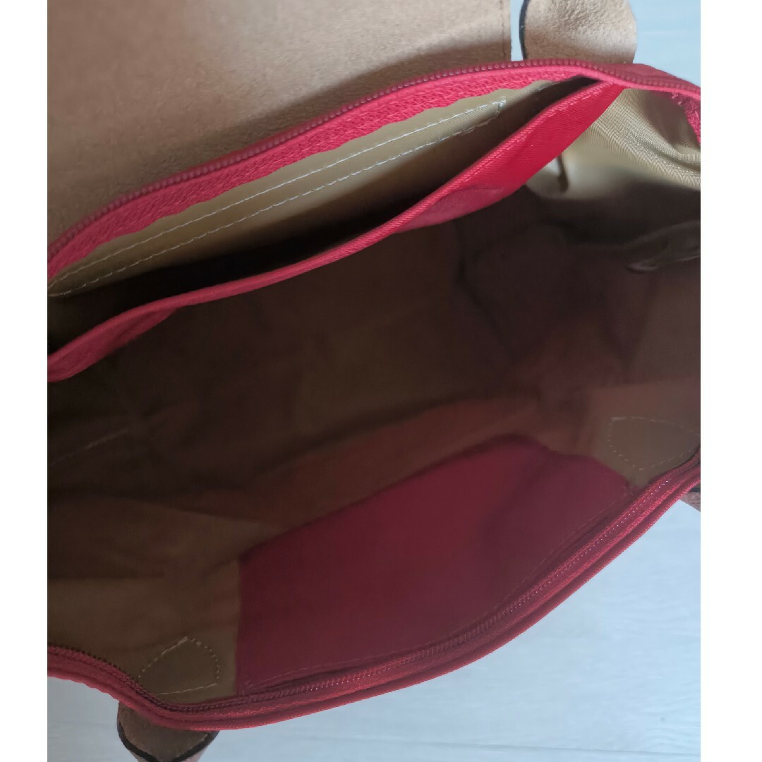 LONGCHAMP(ロンシャン)のル プリアージュ　オリジナル S 新品未使用　レッド　赤 レディースのバッグ(トートバッグ)の商品写真