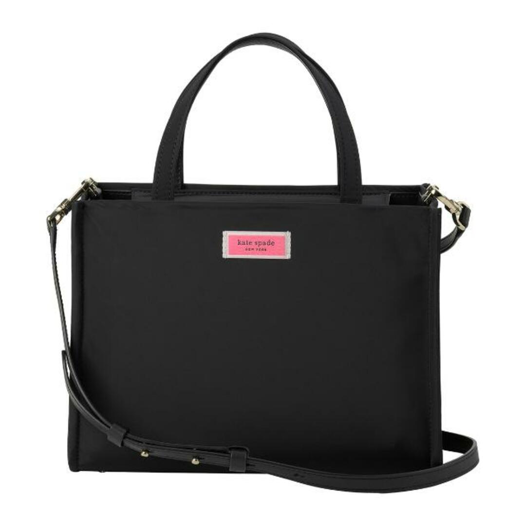 kate spade new york(ケイトスペードニューヨーク)の新品 ケイトスペード kate spade ハンドバッグ NYLON MEDIUM SATCHEL ブラック レディースのバッグ(ハンドバッグ)の商品写真