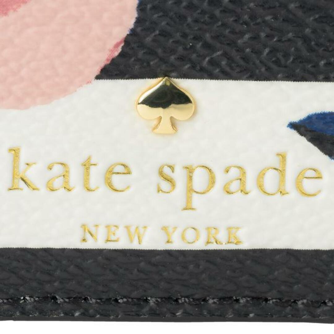 kate spade new york(ケイトスペードニューヨーク)の新品 ケイトスペード kate spade カードケース ROSE STRIPE GABE フローラルマルチ レディースのファッション小物(名刺入れ/定期入れ)の商品写真