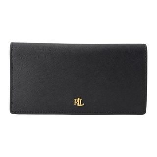 ポロラルフローレン(POLO RALPH LAUREN)の新品 ポロ ラルフローレン POLO RALPH LAUREN 長財布 CROSSHATCH SLIM LEATHER WALLET(財布)