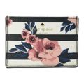 新品 ケイトスペード kate spade カードケース ROSE STRIPE CARDHOLDER フローラルマルチ