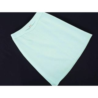 Courreges - Courreges クレージュ ウール100% Aライン 台形 スカート size67-93/ミント ■◇ レディース