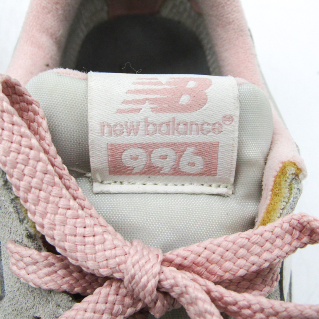 New Balance(ニューバランス)のニューバランス スニーカー ローカット 996 スウェード 靴 シューズ レディース 23サイズ グレー NEW BALANCE レディースの靴/シューズ(スニーカー)の商品写真