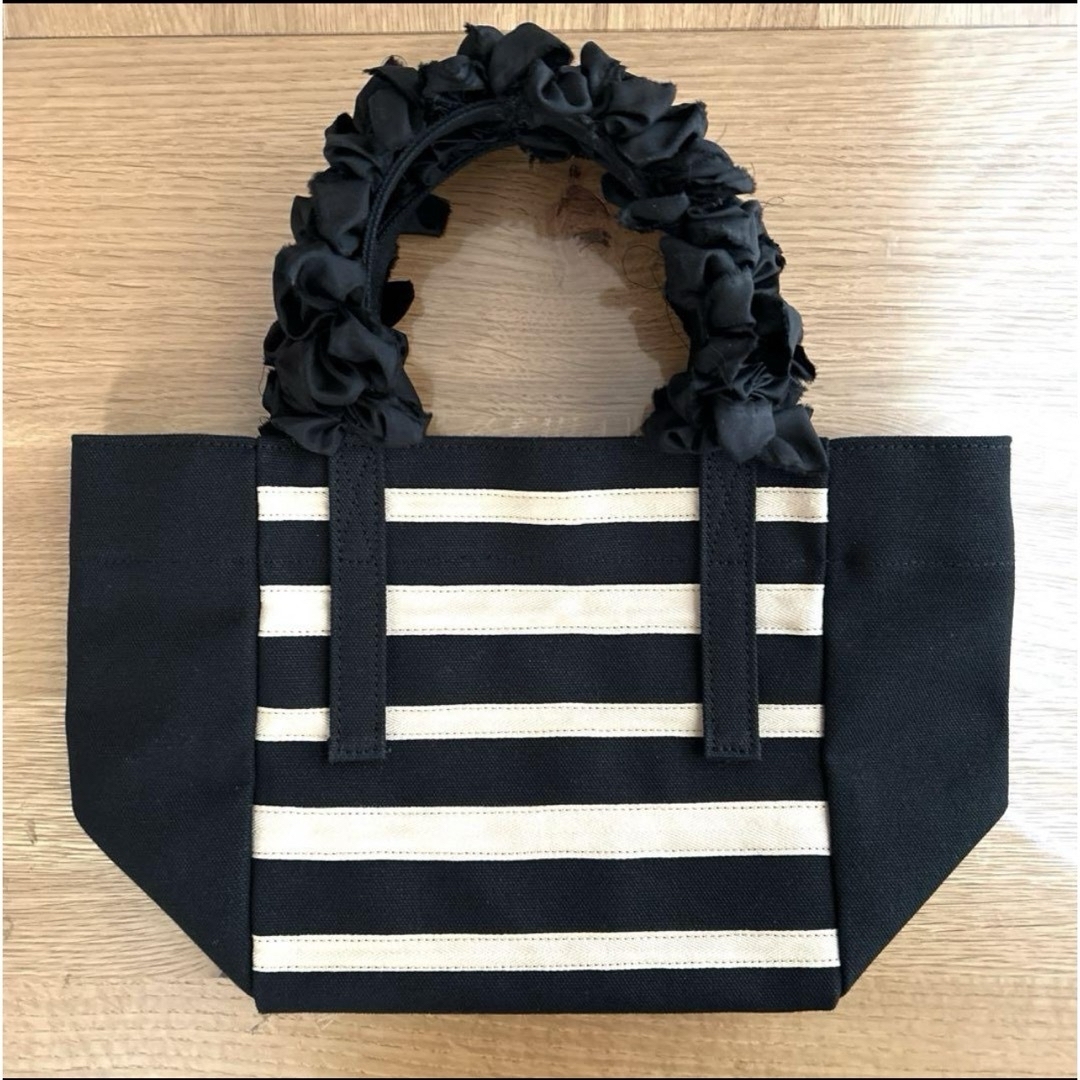 LUDLOW(ラドロー)のLUDLOW Grape handle tote (stripe) S レディースのバッグ(トートバッグ)の商品写真