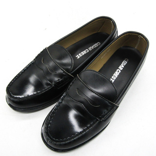 セダークレスト ローファー 幅広 3E 靴 シューズ 黒 レディース 23.5サイズ ブラック CEDAR CREST(ローファー/革靴)