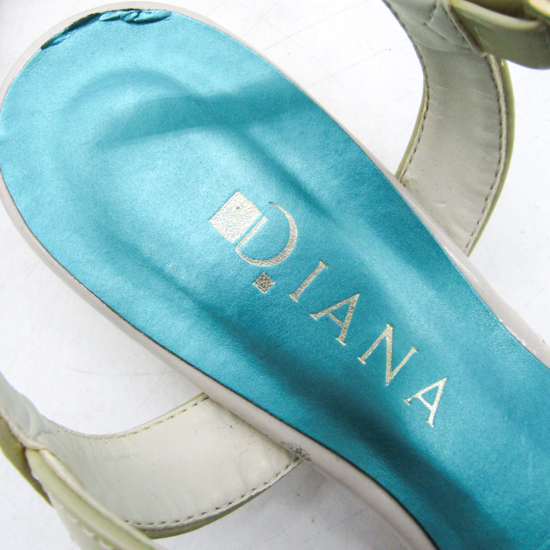 DIANA(ダイアナ)のダイアナ サンダル ストラップ フラット ブランド 靴 シューズ 日本製 レディース 23サイズ ベージュ DIANA レディースの靴/シューズ(サンダル)の商品写真