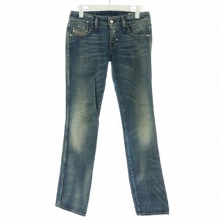 ディーゼル(DIESEL)のディーゼル デニムパンツ ジーンズ ジップフライ W24 L30 青(デニム/ジーンズ)