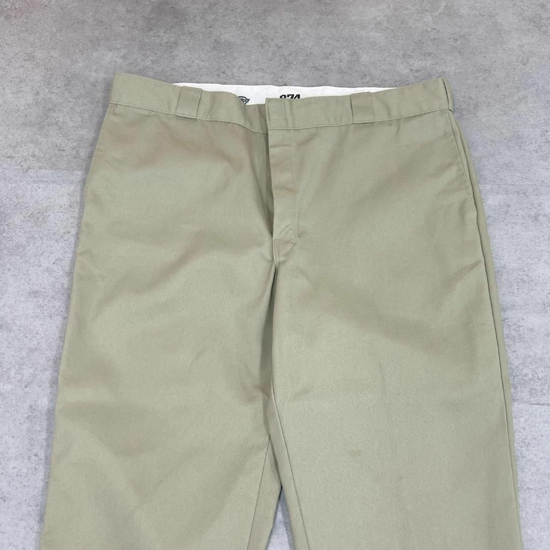 Dickies(ディッキーズ)のメキシコ製　ディッキーズ　ワークパンツ　874　チノパン　古着　ベージュ　W42 メンズのパンツ(チノパン)の商品写真