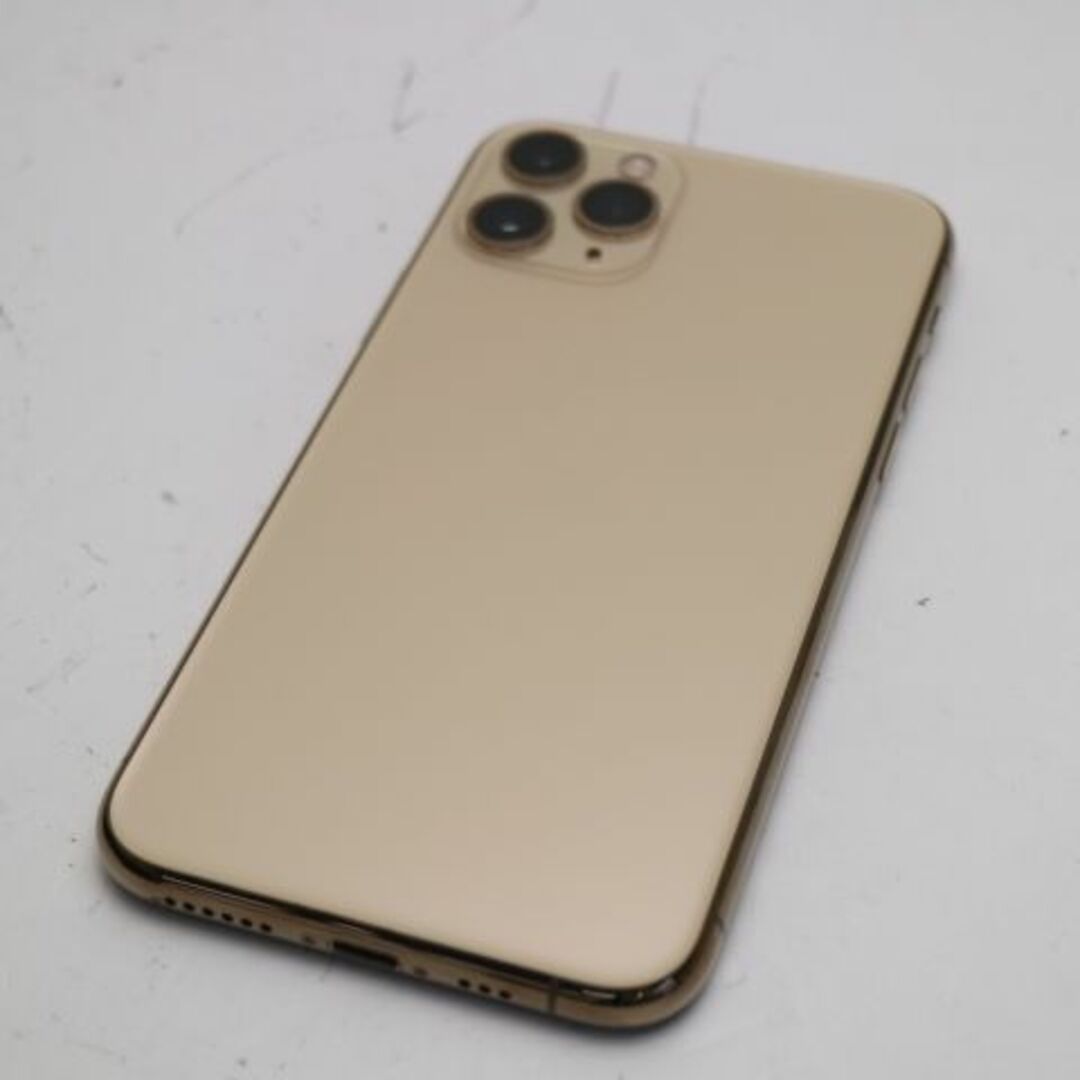 iPhone(アイフォーン)の超美品 SIMフリー iPhone 11 Pro 64GB ゴールド  M333 スマホ/家電/カメラのスマートフォン/携帯電話(スマートフォン本体)の商品写真