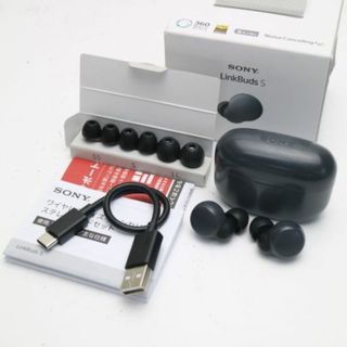 ソニー(SONY)の中古 WF-LS900N LinkBuds S  ブラック M333(ヘッドフォン/イヤフォン)