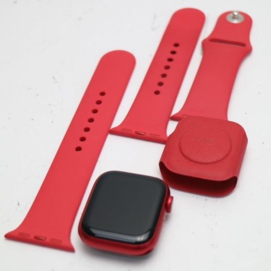 Apple(アップル)の新品同様 Apple Watch Series8 41mm GPS レッド M333 スマホ/家電/カメラのスマホ/家電/カメラ その他(その他)の商品写真